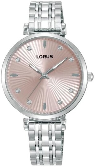Lorus Dameklokke RG259XX9 Radiance Rosa/Stål Ø32 mm Lorus Dameklokke RG259XX9 Radiance Rosa/Stål Ø32 mm