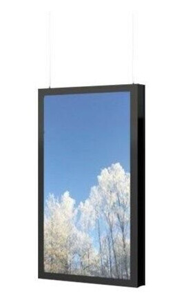 HI-ND - mounting kit - portrait - for digital signage LCD panel - black HI-ND - mounting kit - portrait - for digital signage LCD panel - black