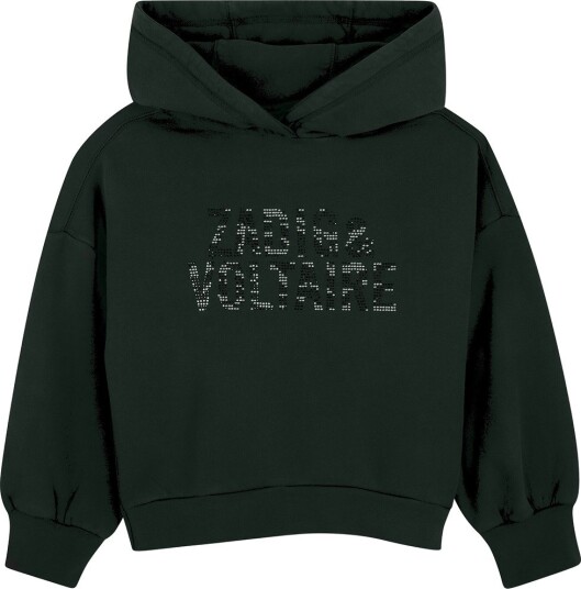 Zadig & Voltaire Kids Hooded Sweatshirt Green 140 Zadig & Voltaire Kids Hooded Sweatshirt Green 140
