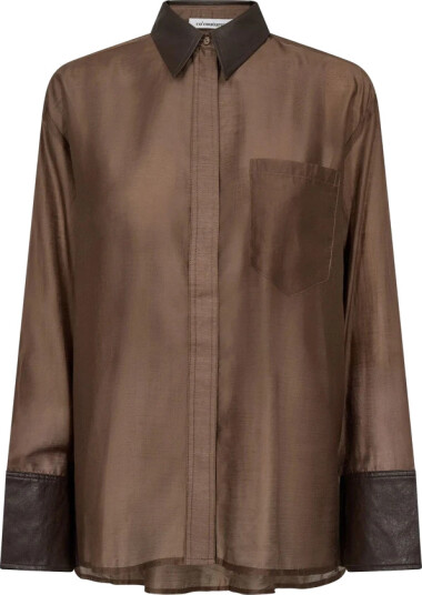 Co'Couture Dame Bluser & Skjorter Brun XL,
