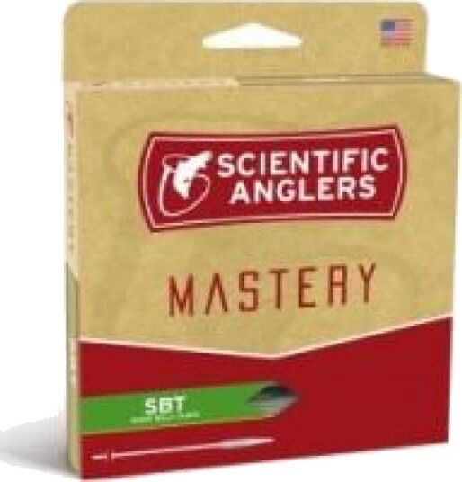 Scientific Anglers Mastery SBT Dk.Willow/Orange/Dk.Willow tip WF-7-F - OS
