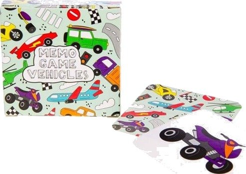 Duckiez Vehicles Mini Memoryspill 28 Kort