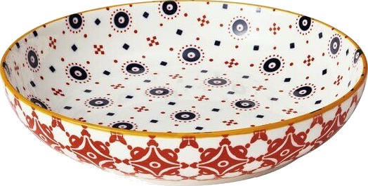 Cilio AMICI skål 75 cl 21 cm fliser