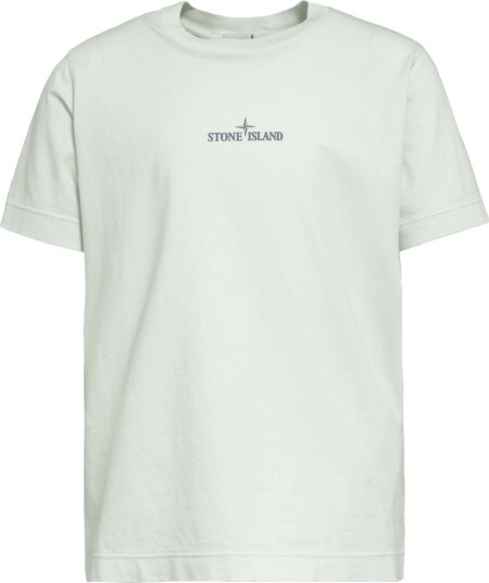 Stone Island T skjorte Sky Blue m. Trykk Stone Island 14 år 164 T skjorte Blå