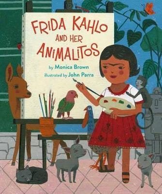 Frida Kahlo And Her Animalitos Av Monica Brown, John Parra Frida Kahlo And Her Animalitos Av Monica Brown, John Parra