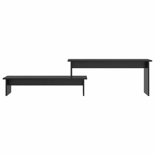 TV skap Svart eik 180 x 30 x 43 cm Konstruert tre TV skap Svart eik 180 x 30 x 43 cm Konstruert tre