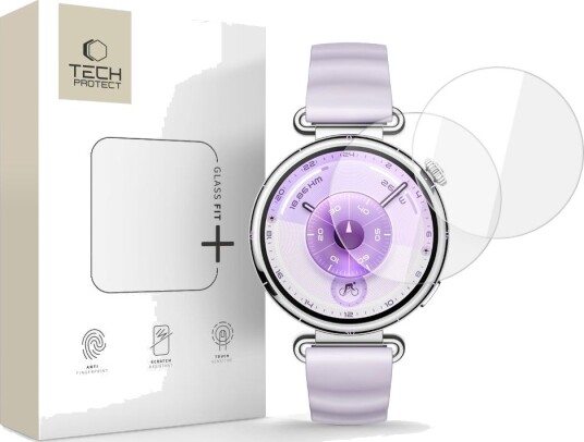 Tech-Protect Herdet Glass Fit+ 2-pakning til Huawei Watch GT 6 41mm