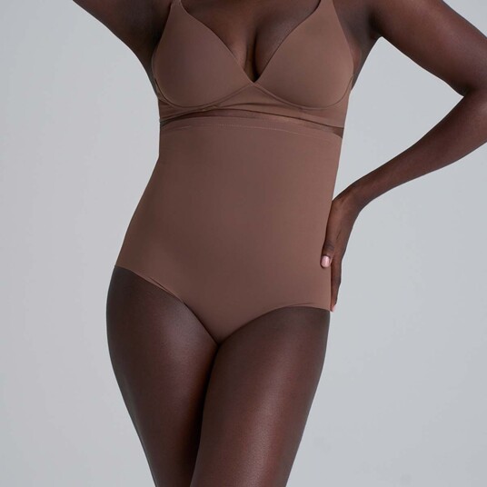 Bye Bra Sculpting High Waist maxi truse brun XXL