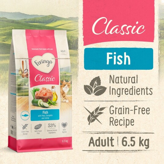 Feringa Tørrfôr Adult Classic Ny Fisk 6.5 kg