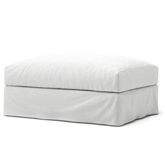 Decotique Le Grand Air Fotskammel Bomull Hvit