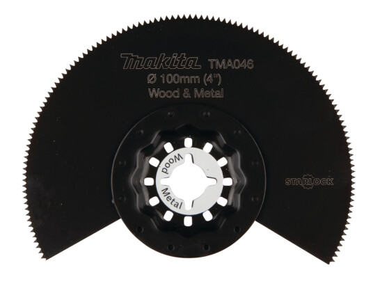 Makita B-64808 100 mm Multiblad for Tre og Metall med STARLOCK Makita B-64808 100 mm Multiblad for Tre og Metall med STARLOCK