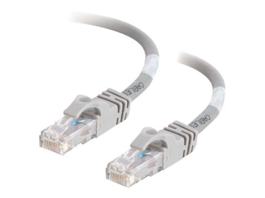 C2G Cat6 Booted Unshielded (UTP) Network Patch Cable - koblingskabel - 50 m - grå