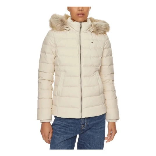 Tommy Jeans Dame Jakker Beige XL,