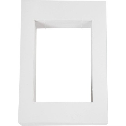 Diverse Passepartoutrammer størrelse 19,8x28 cm 500 g hvit 100 stk 1 pk