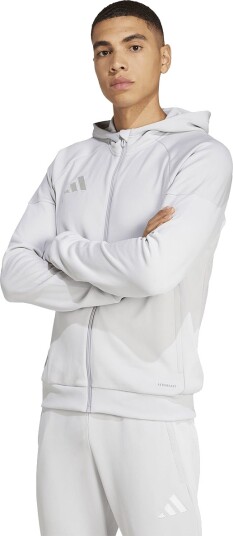 adidas Tiro 25 Full Zip Hettegenser Grå M