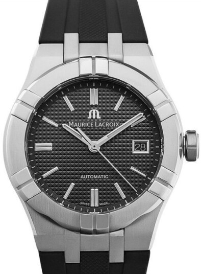 Maurice Lacroix Herreklokke AI6007 SS000 330 2 Aikon Sort/Gummi Ø39