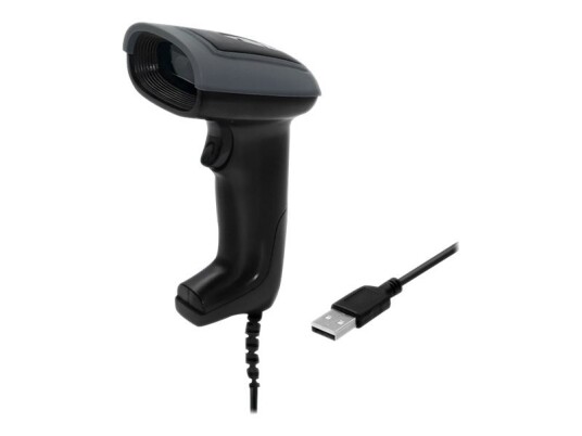Qoltec Strekkodeskanner Håndholdt 2D-Bildefremviser 150 Skann/Sek Dekodet Usb