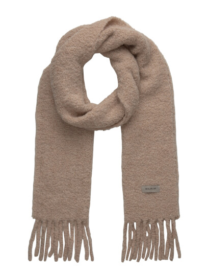 Balmuir Biella Boucle Scarf - Beige - ONE SIZE Balmuir Biella Boucle Scarf - Beige - ONE SIZE