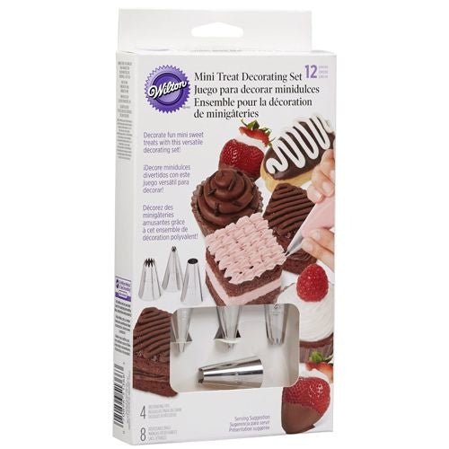 Wilton Tippsett Mini Treats Decorating Set Sett/12 