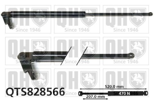 Baklukedemper QUINTON HAZELL QTS828566
