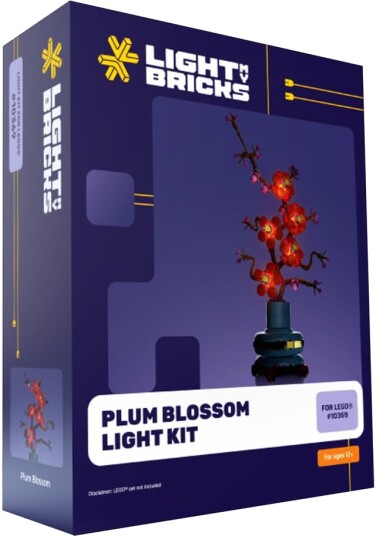 Light My Bricks Plum Blossom lyssett