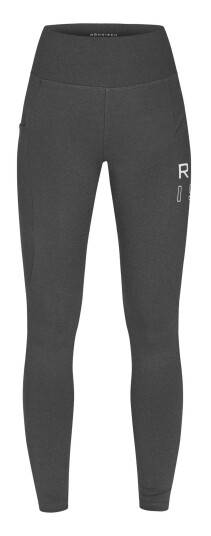 Röhnisch Women's Endorphin Logo Tights Dark Grey Melange XS, Dark Grey Melange
