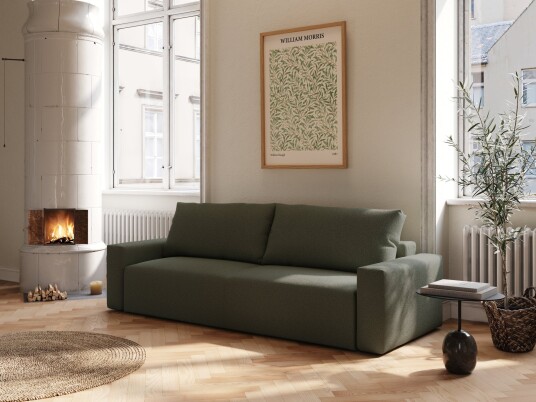 Nordic Dream Mara 140x200 cm Bouclé grøn 535