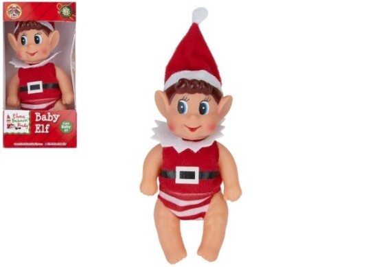 Elves Behavin" Badley Baby Elf Dukke Xcm 2 Asst. CDU