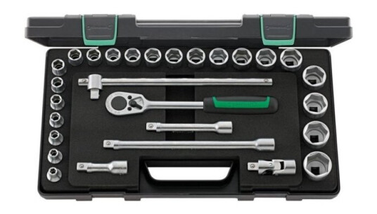 Stahlwille 52/22/6 Kn 96031409 Topnøglesæt 1/2 (12,5 Mm)