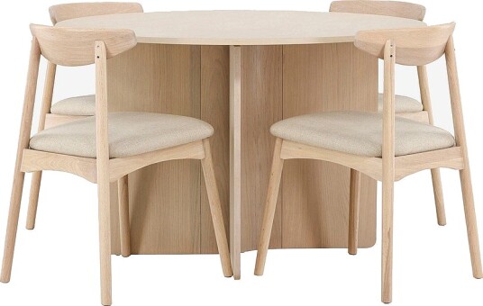 Venture Home Bord Tyresö med stol Ven Hvit Venture Home Bord Tyresö med stol Ven Hvit