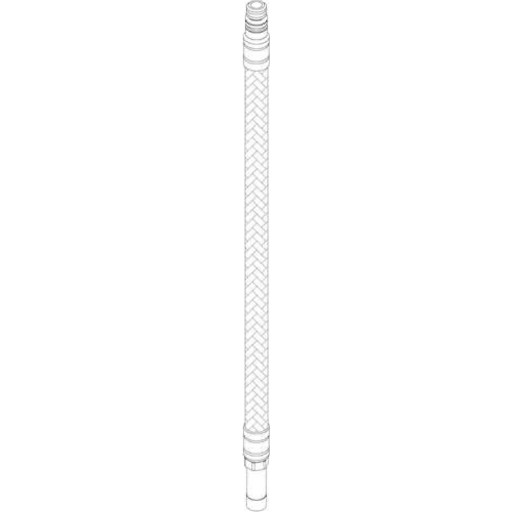Damixa 450mm PEX tilkoblingsslange med 3/8" løpemutter i stål