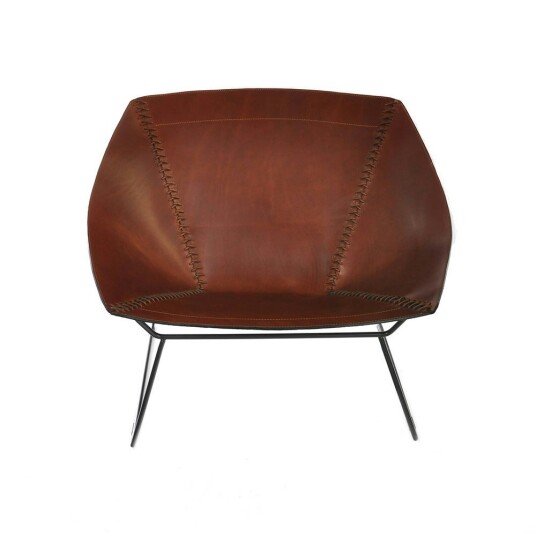 Ox Denmarq Stitch Lenestol Cognac