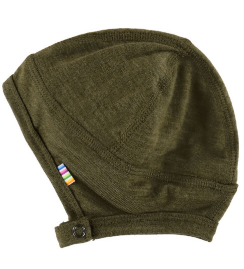 Joha Babylue Ull 2 lags Moss Grønn 37 cm Lue baby