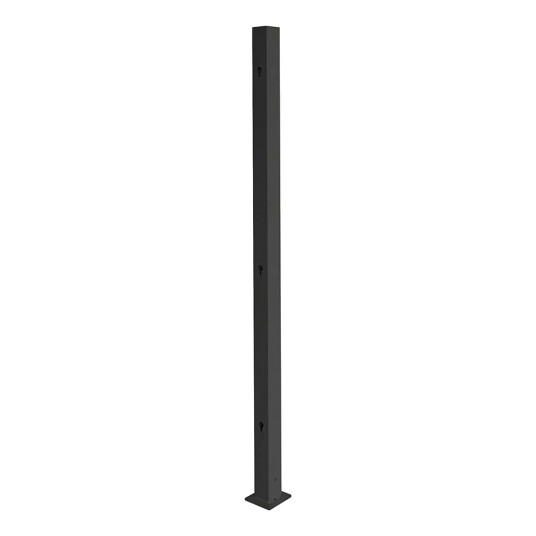 Skotte Garden Aluminiumstolpe Rand Sort 170 cm Skotte Garden Aluminiumstolpe Rand Sort 170 cm