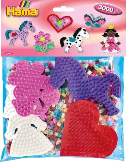 Hama Ironing Bead Set Group Pack Pink 3000 pcs. Hama Ironing Bead Set Group Pack Pink 3000 pcs.