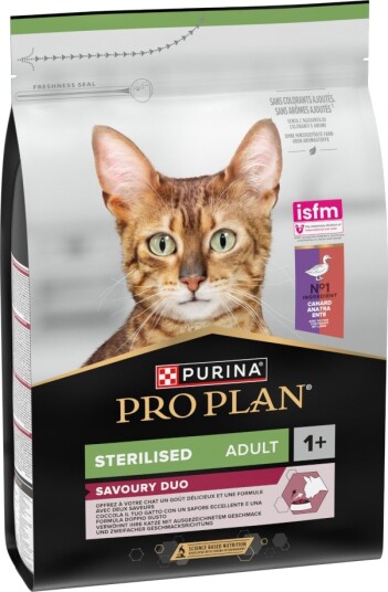 Pro Plan Tørrfôr Adult Purina Sterilised Savoury Duo And & Lever 3 kg