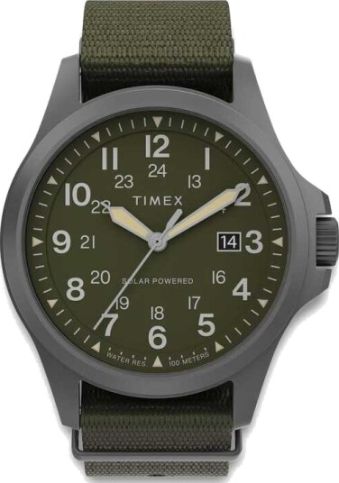 Timex Field Post Solar Watch 41mm Green Dial