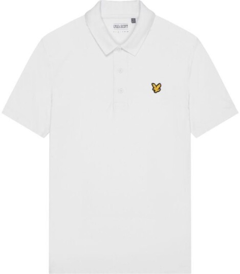 Lyle & Scott Sport Ss Pique Herre Hvit L