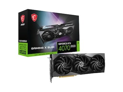 MSI GeForce RTX Gaming X Slim 4070 SUPER - Grafikkort