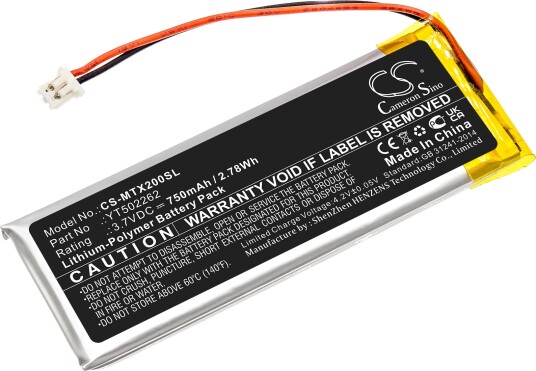 Batteri til Midland BTX2 Pro etc