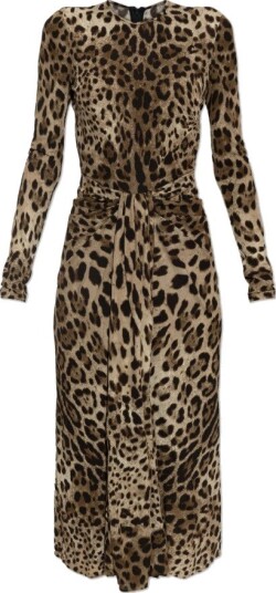 Dolce & Gabbana Dame Kjoler Brun L, Dolce & Gabbana Dame Kjoler Brun L,