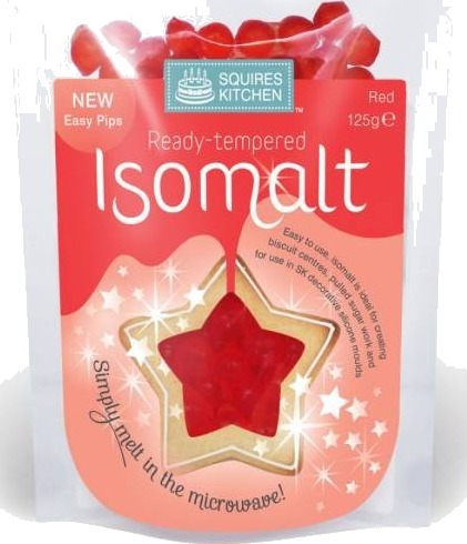 Sk Isomalt Ferdig Temperert Rød 125g | Slikkepott.No