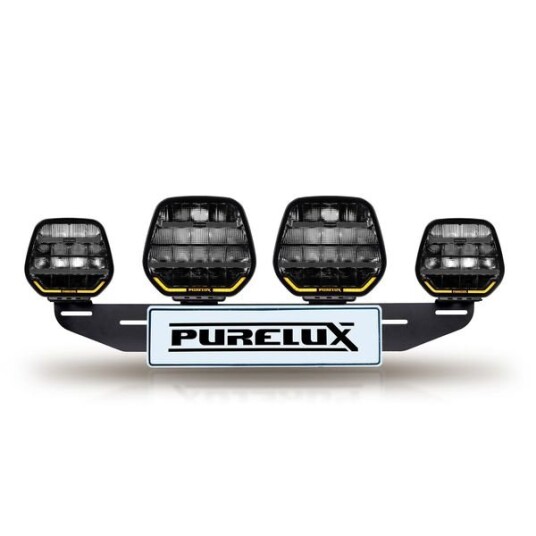 Ekstralyspakke PURELUX WRC 20 676W / 40 000 lm Svart