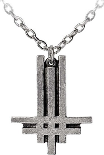 Alchemy Behemoth Cross Pendant Hand Made Fine English Pewter 83955202 Alchemy Behemoth Cross Pendant Hand Made Fine English Pewter 83955202