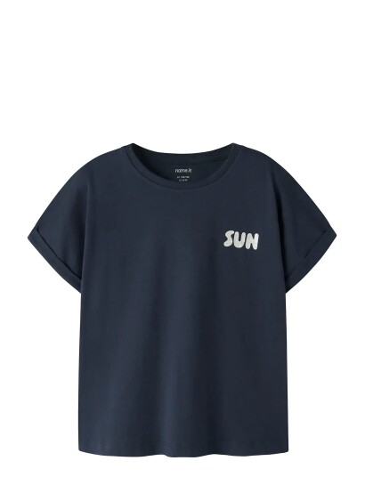 Name It Nkfville Ss Loose Top Navy 116