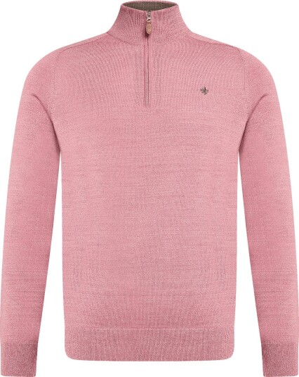 Morris Merino John Zip CERISE L