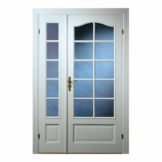 Sidefelt Scanflex Pernilla Hvit Klarglass 2x5 28905289 Sidefelt Scanflex Pernilla Hvit Klarglass 2x5 28905289