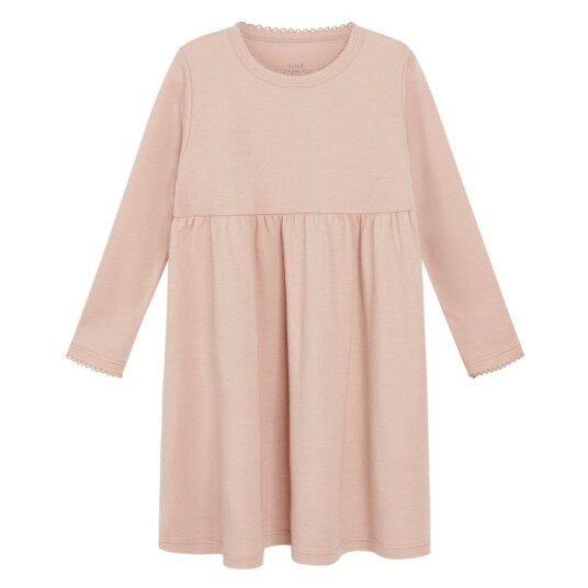 Hust & Claire Kana Kjole i Merino Ull og Bambus Rose Cloud 116