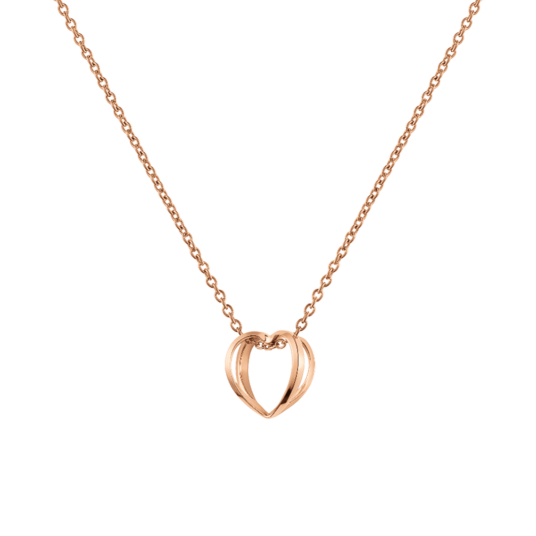 Daniel Wellington DW Elan Le Coeur Necklace One Size Rose Gold