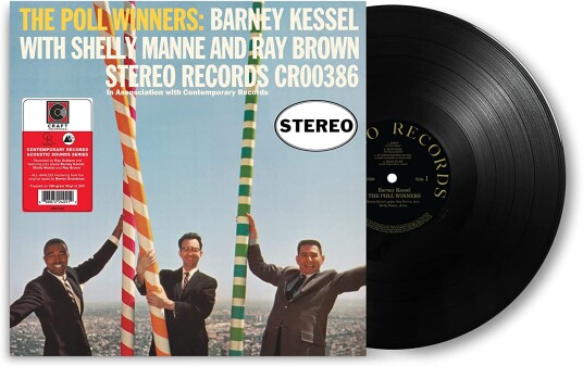 Barney Kessel, Ray Brown, Shelly Manne The Poll Winners Contemporary Records 70th Anniversary Series LP/Vinyl Barney Kessel, Ray Brown, Shelly Manne The Poll Winners Contemporary Records 70th Anniversary Series LP/Vinyl